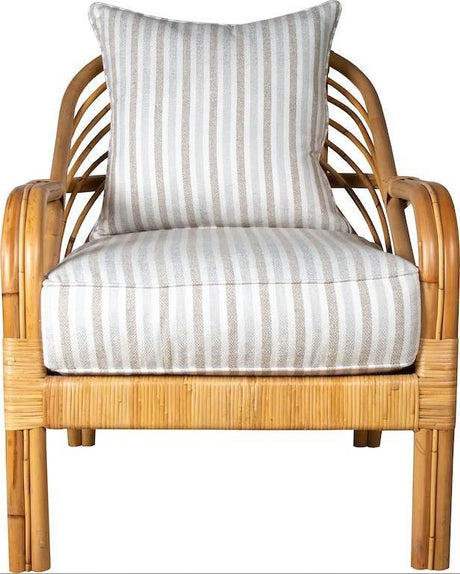Orlando Rattan Lounge Chair from Capris Furniture Model OC315