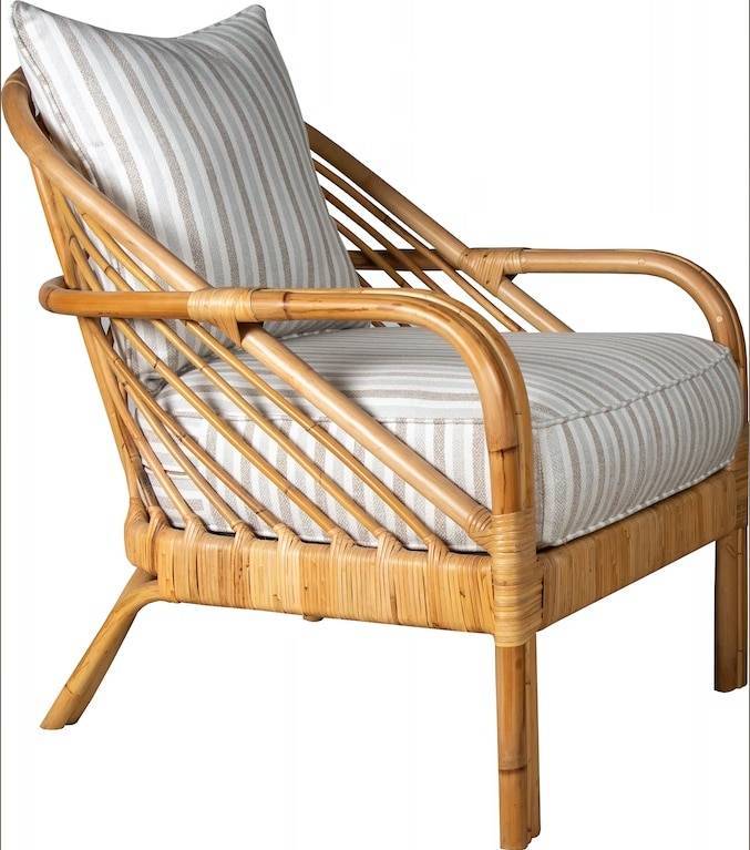 Orlando Rattan Lounge Chair from Capris Furniture Model OC315