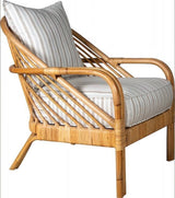 Orlando Rattan Lounge Chair from Capris Furniture Model OC315