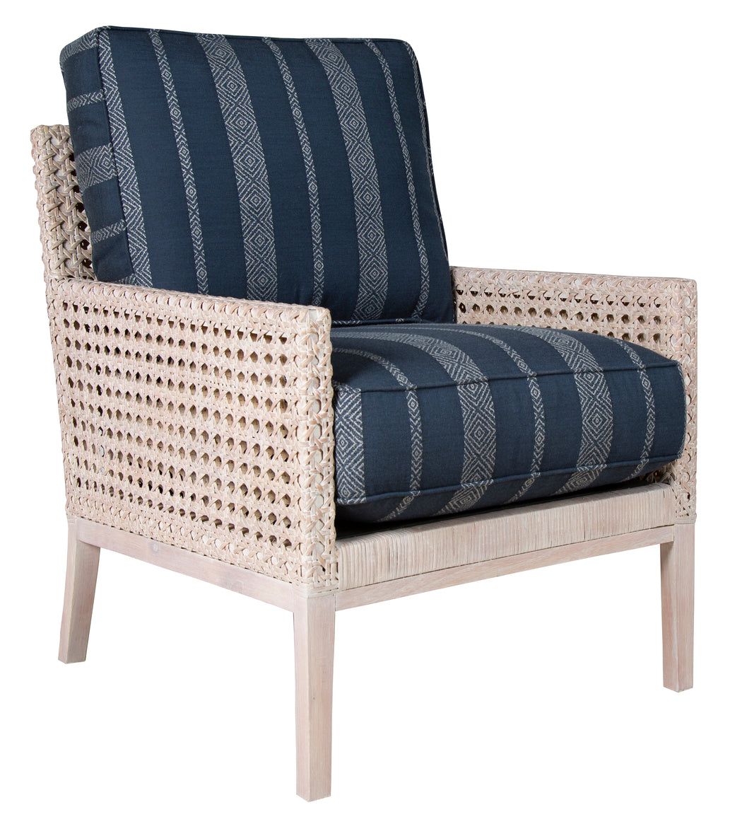 Caribbean Rattan Lounge Chair by Capris Furniture Model OC730