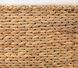 Countryside White Rattan and Natural Wicker Weave Recliner Glider Model RG734 from Capris Furniture