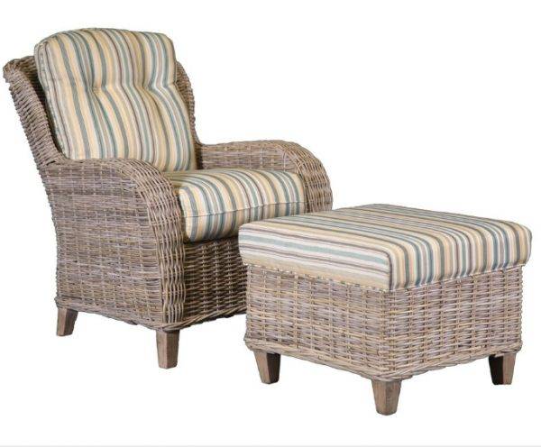 Borneo Rattan and Wood Counterstool from Capris Furniture Model B24-752