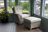 Borneo 2 Pc Set Ocassional Chair and Ottoman from Capris Furniture Model OC752