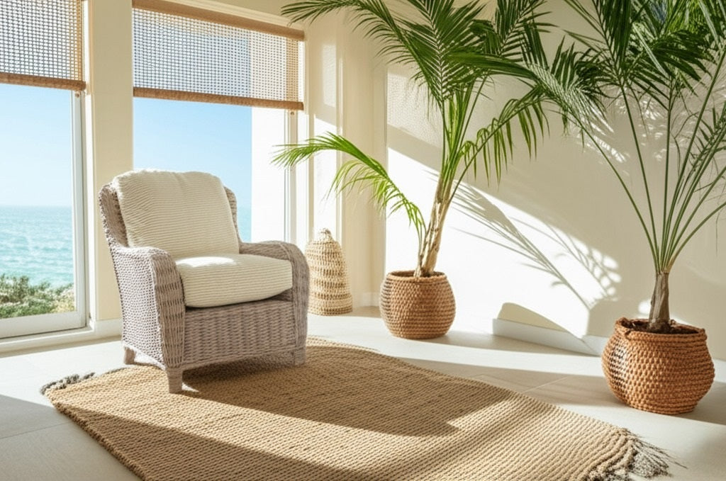 Marrakesh Rattan Lounge Chair by Capris Furniture Model OC753