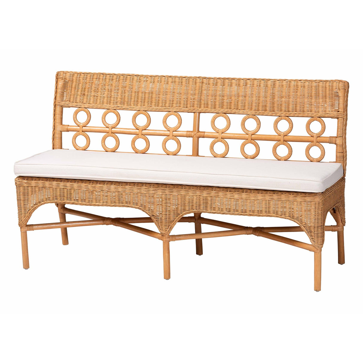 Wicker Fair Rattan Osaka 3 Pc Dining Nook Set