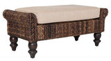 West Indies Wood Coffee Table Model WI-05 By Designer Wicker Tribor