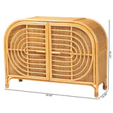 Maya Wicker Fair Rattan Sideboard or Other Storage