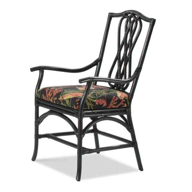 Overture Rattan Dining Arm Chair 1972-029 by Braxton Culler