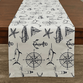 Ocean Blueprint Natural Table Runner (7694605517032)