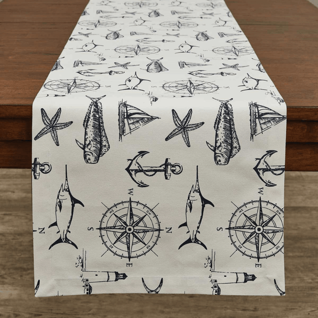 Ocean Blueprint Natural Table Runner (7694605517032)