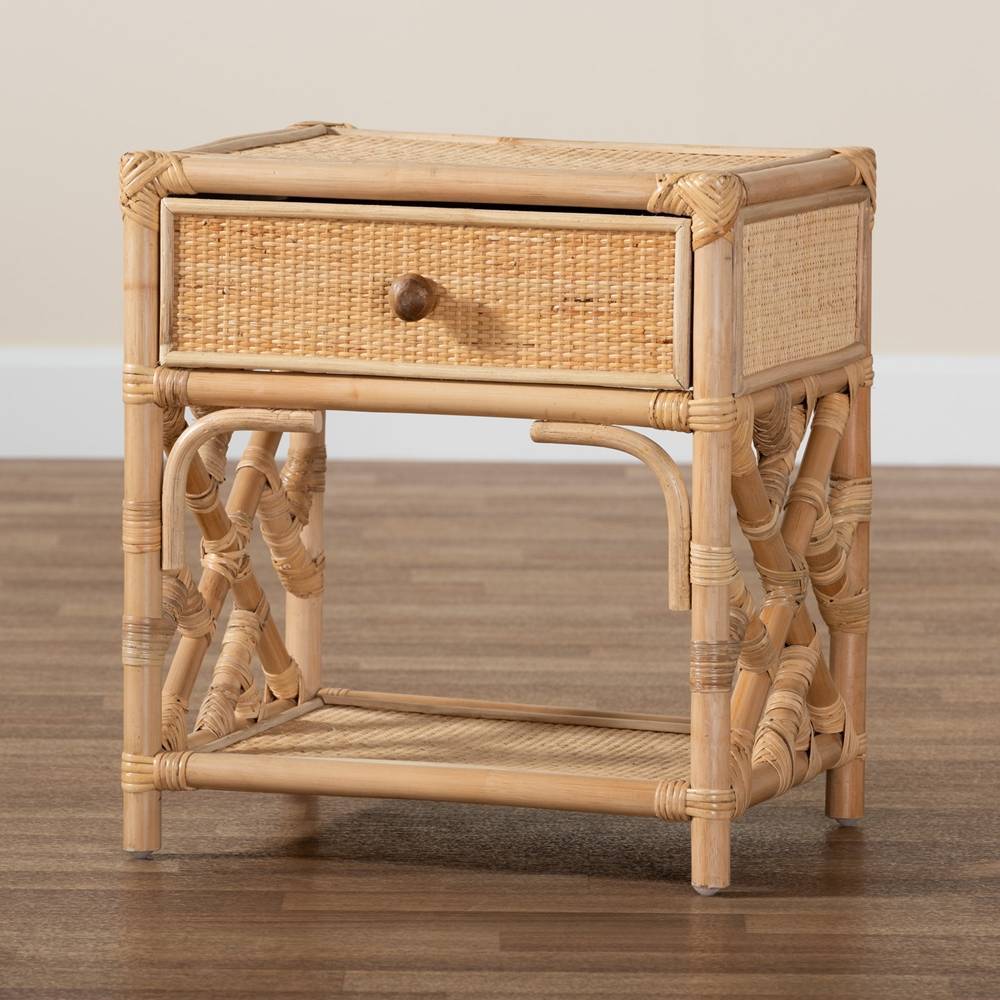 Oceanside Wicker Fair Rattan Nightstand