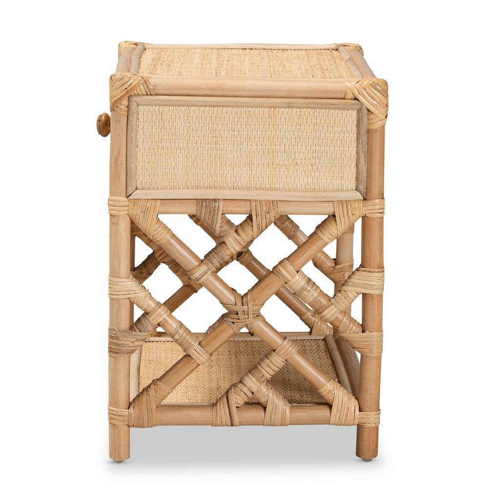 Oceanside Wicker Fair Rattan Nightstand