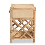 Oceanside Wicker Fair Rattan Nightstand