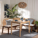 Bhotswana 3 Piece Dining Nook Set by Wicker Fair