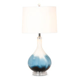 Ombre Table Lamp Set of 2 Model LUX-112-BLUE By Lux Lighting