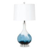 Ombre Table Lamp Set of 2 Model LUX-112-BLUE By Lux Lighting