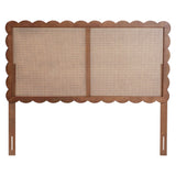Orianthe Scalloped Queen Headboard by Wicker Fair