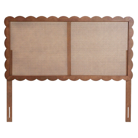 Orianthe Scalloped Queen Headboard by Wicker Fair