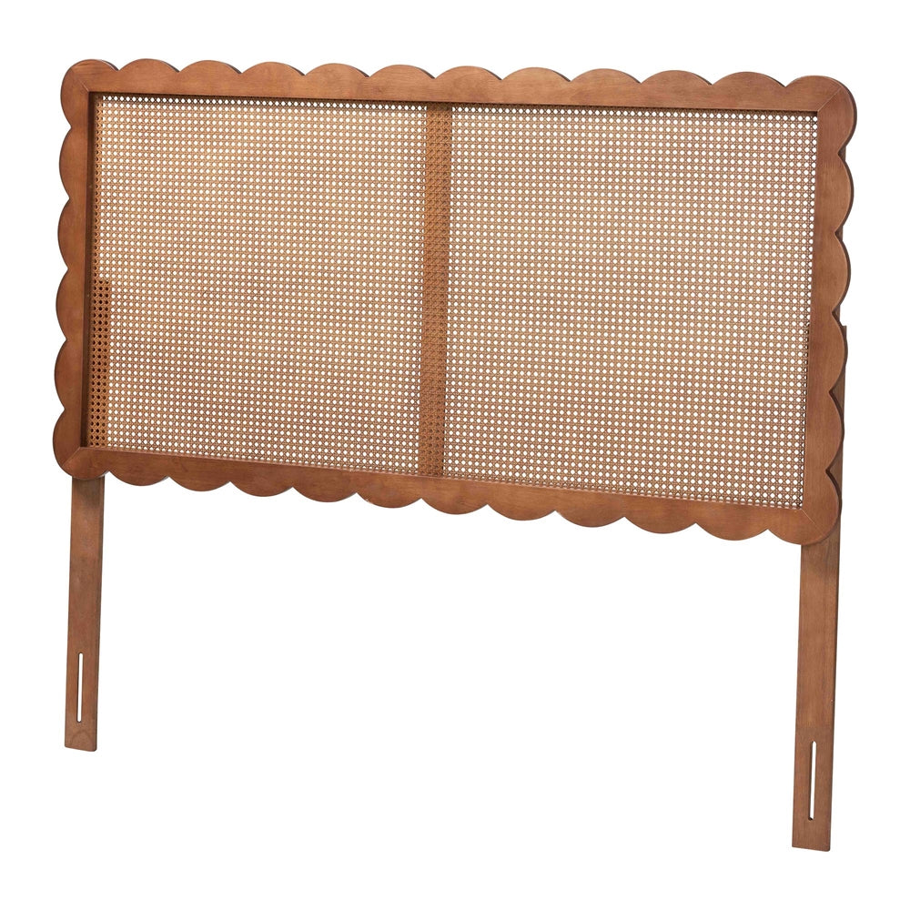 Orianthe Scalloped Queen Headboard by Wicker Fair