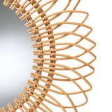 Palace Wicker Fair Rattan Mirror