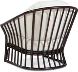 Palisades Indoor Rattan Ottoman Model 1044-009 by Braxton Culler