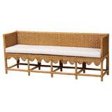 Palm Coast Rattan Dining Nook Set