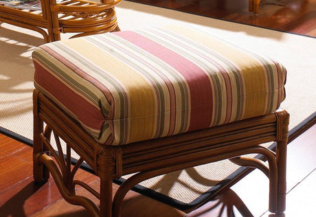 Palm Harbor Rattan Walnut Stain Coffee Table Model 8644 from South Sea Rattan