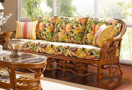Palm Harbor Rattan Sofa Model 8603 from South Sea Rattan