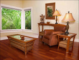 Panama 4 Pc Rattan Table Set from Alexander and Sheriden