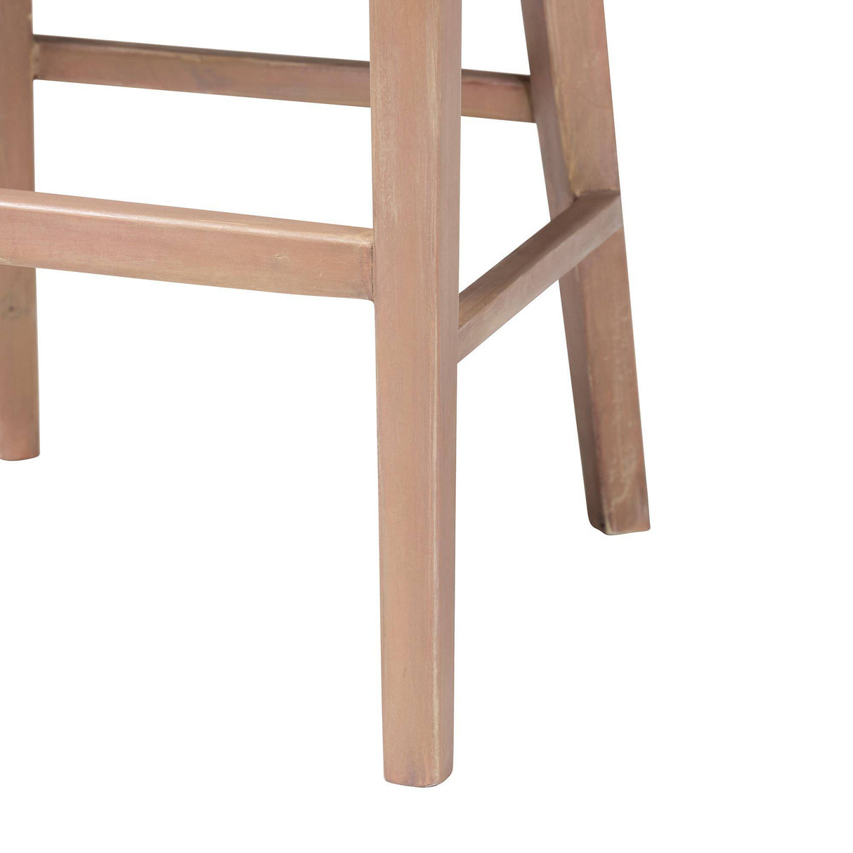 Guinea Wicker Fair Whitewash Rattan Counterstool