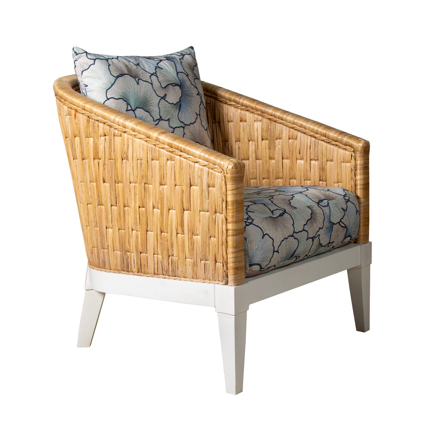 Paradisio Rattan and Wood 5 Pc Living Room Set from Capris Furniture Model 744