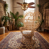 Kumiko Peacock Princess Chair by Wicker Fair