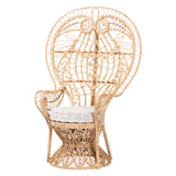 Kumiko Peacock Princess Chair by Wicker Fair