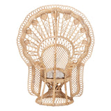 Nefali Peacock Princess Chair by Wicker Fair