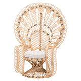 Nefali Peacock Princess Chair by Wicker Fair