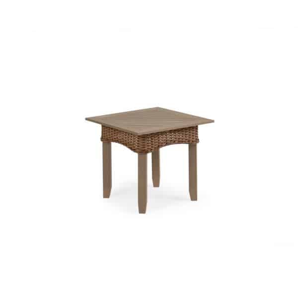Pine Island Outdoor Wicker End Table Model 651728