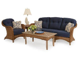 Pine Island Aluminum 5 PC Outdoor Wicker Seating Set Model PPCVWN-5PC-Seating