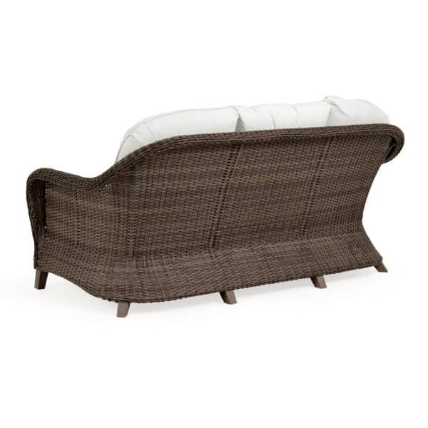 Pine Island Aluminum and Wicker Outdoor Sofa Model 651703