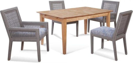 Hues Solid Rubberwood Extension 72 Inch Dining Table Model 1067-E76 Made in the USA by Braxton Culler
