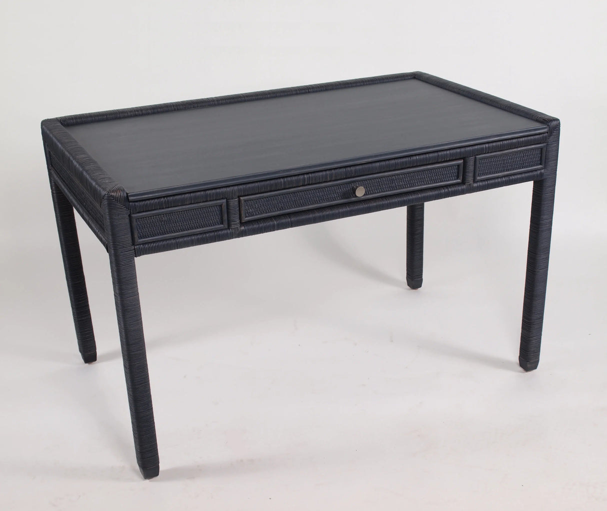 Pine Isle Rattan and Wicker Writing Desk Model 1023-058 Made in the USA by Braxton Culler