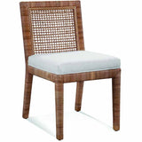Pine Isle Dining Side Chairs made of Indoor Wood and Wicker Model 1023-028