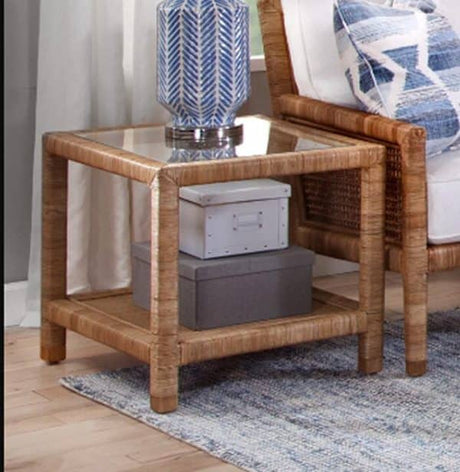 Pine Isle Rattan and Wicker 5 Pc Living Room Set Model 1023-SET Made in the USA by Braxton Culler