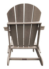 Outdoor Polyresin Folding Taupe Adirondack Chair by Panama Jack Model PJO-4001-TAUPE