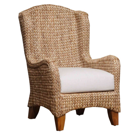 Ameilia Wing Chair Model PJS-1901-NAT-WC by Panama Jack