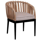 Java Indoor Dining Chair Model PJS-2301-NAT-DAC by Panama Jack