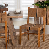 Prita Wicker Fair Rattan Dining Chairs