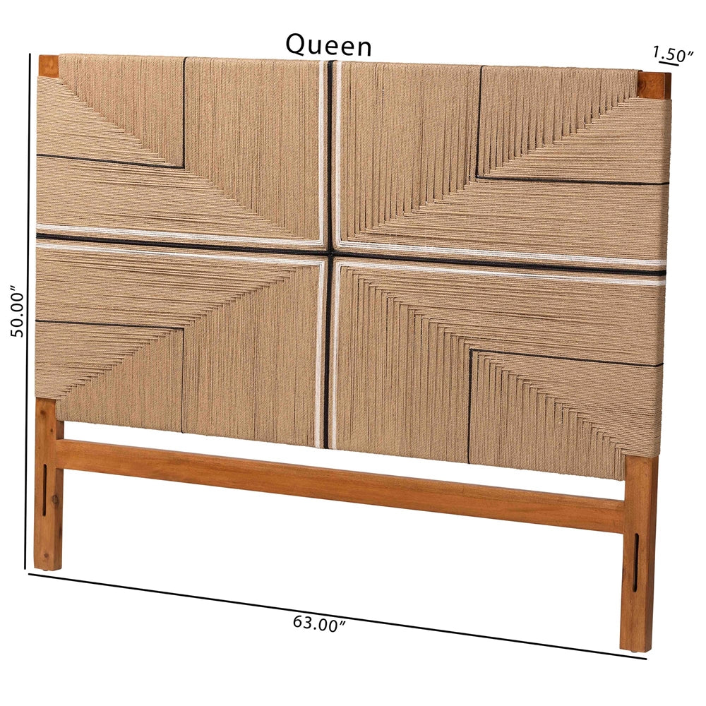 Wicker Fair Prita Loom Queen Headboard