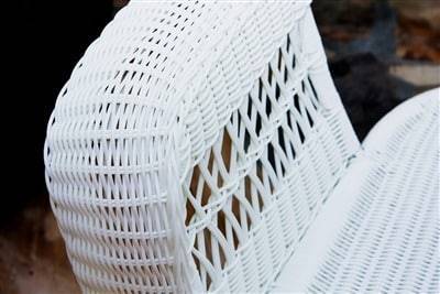 Anchors 5pc White Outdoor Dining Set by American Outdoor