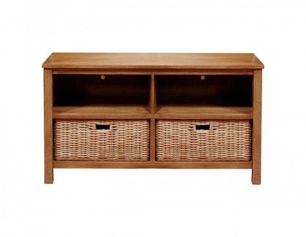 Borneo Rattan and Wood 3 Piece Entertainment Center from Capris Furniture Model ET-PS752