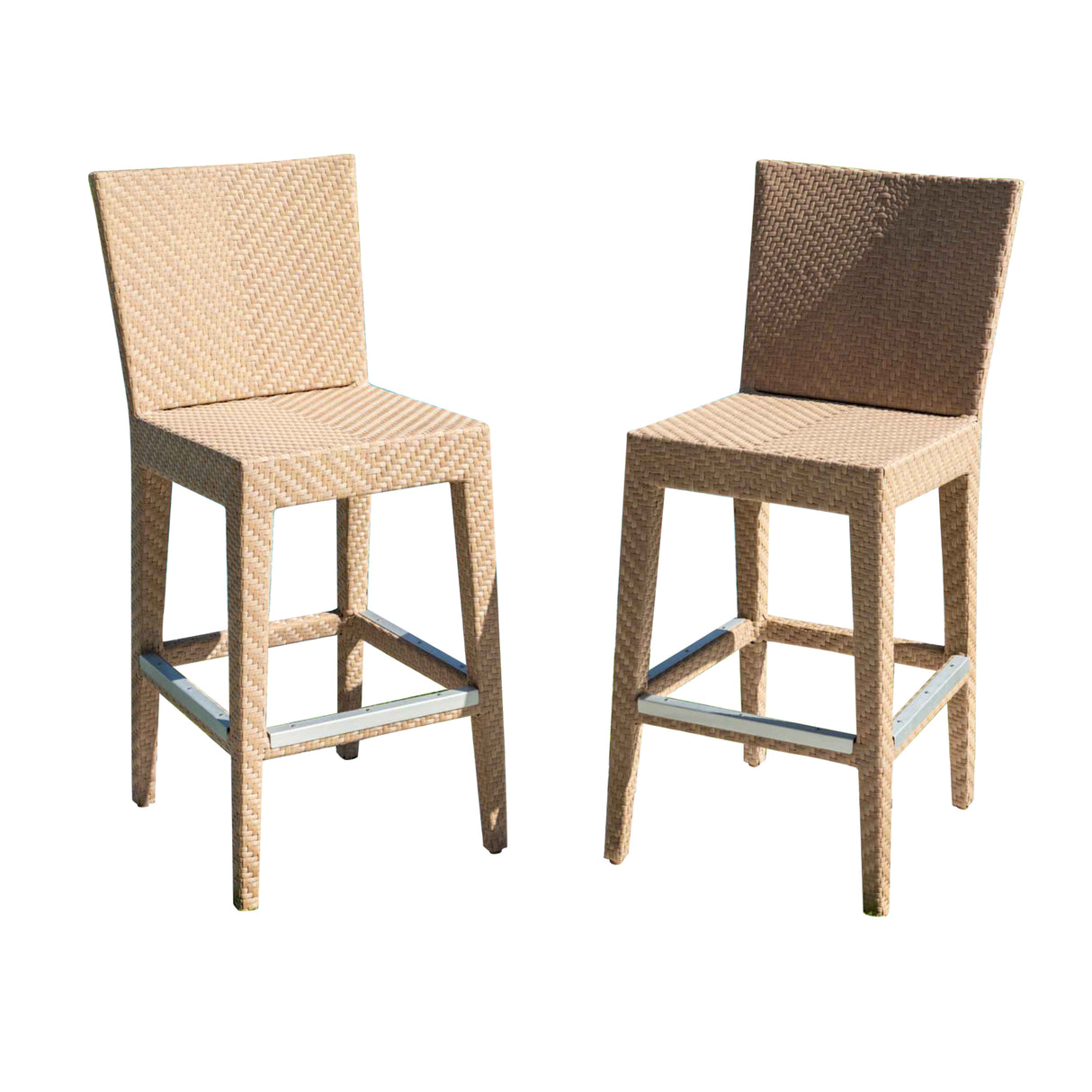 Austin Outdoor 3-Piece Bar Set with Glass Model PJO-3801-NAT-BC-3PC by Panama Jack